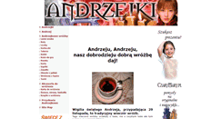 Desktop Screenshot of andrzejki.ezoteria.pl